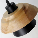 suspension bois naturel 8