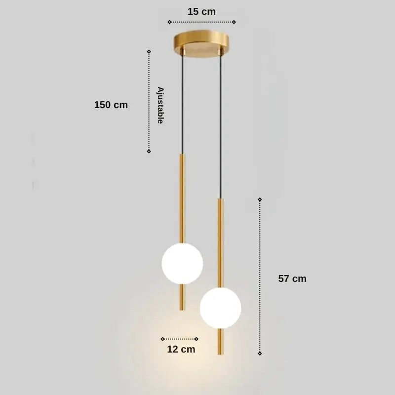 Suspension Chambre Parentale-Lumenzo-Or-Double-Lumenzo