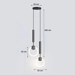 suspension chevet chambre 6