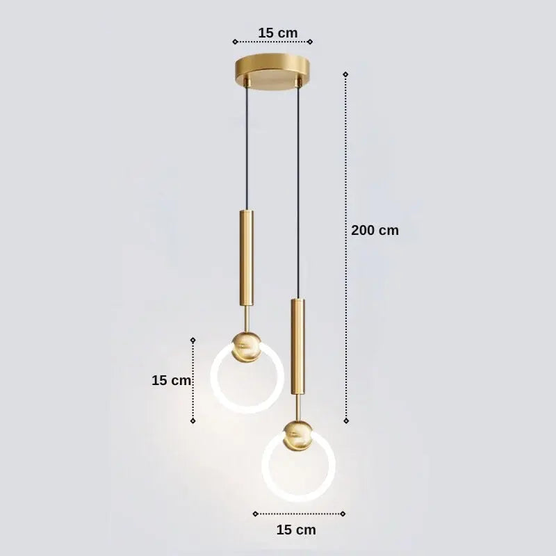 suspension chevet chambre  8