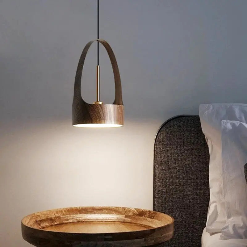 suspension corde et bois 2