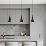 suspension industrielle noire vintage 1