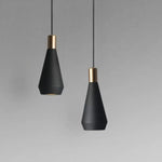 suspension industrielle noire vintage 4