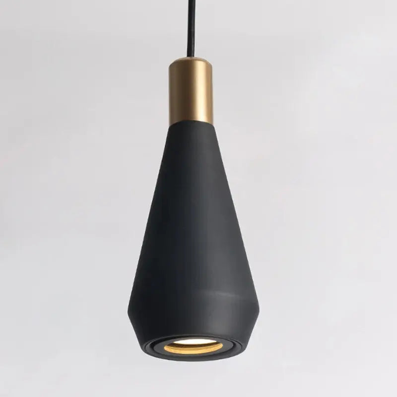 suspension industrielle noire vintage 5