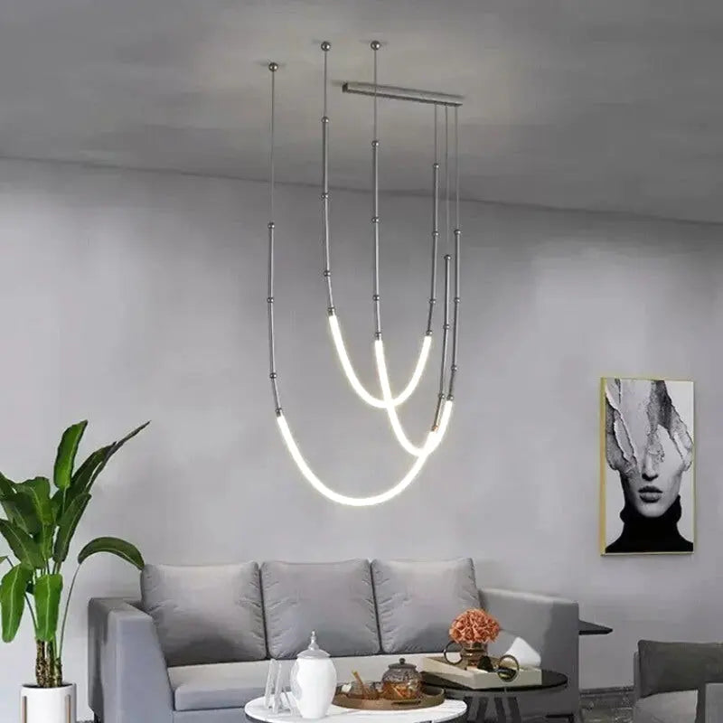 suspension lustre salon  2