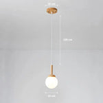 suspension scandinave bois vintage 4